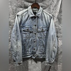 EUC Woman’s Wilfred Free Light Blue Denim Jacket